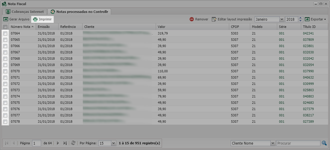 Controllr app cobranças nota fiscal notas processadas no controllr imprimir.png